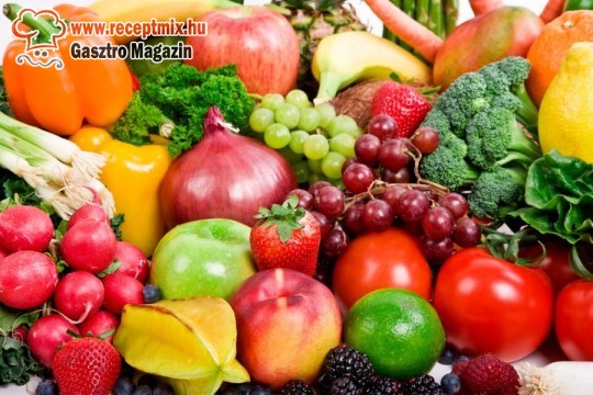 Csontjaink védelme érdekében fogyasszunk sok gyümölcsöt és zöldséget