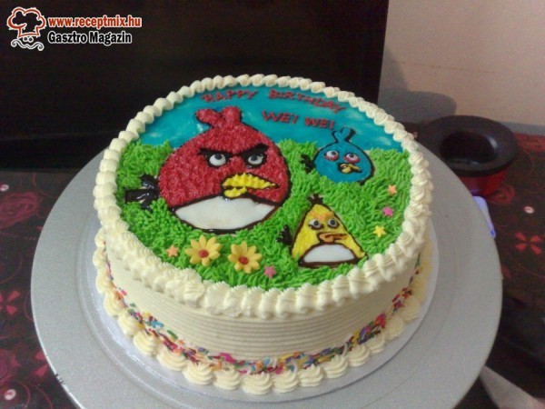 Angry Birds torta