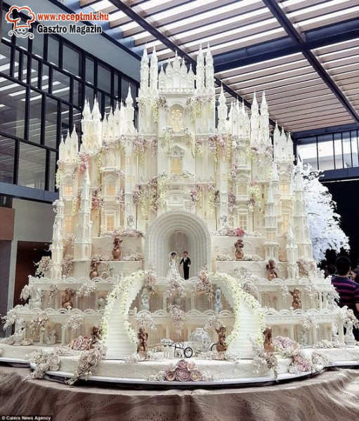 Torta palota, menyasszonyi torta csoda