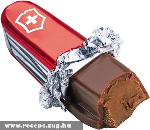 Svájci bicska csoki