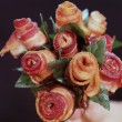 Furcsaság ebédidőben - Bacon rózsa